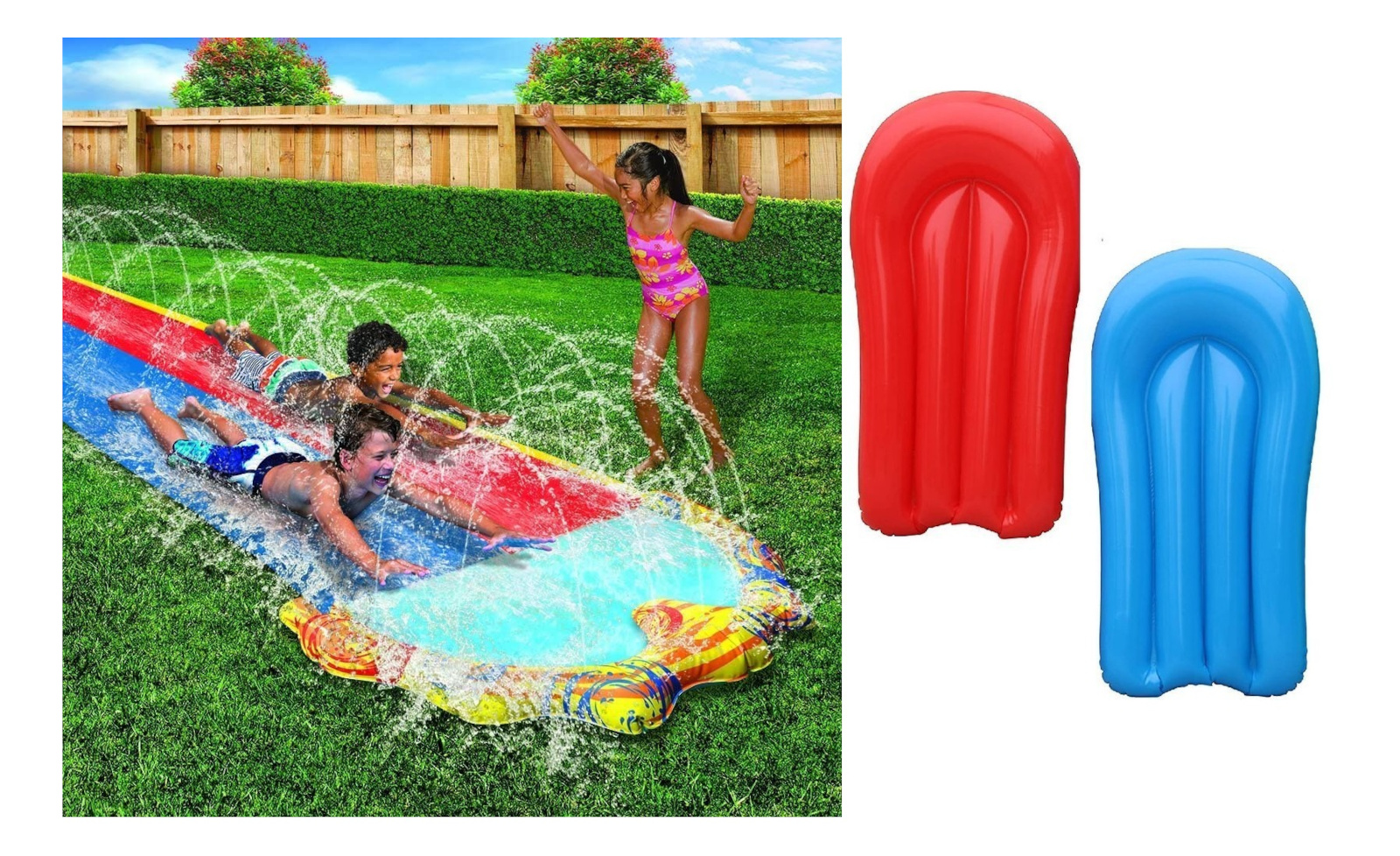 Velká vodní skluzavka dvojitá